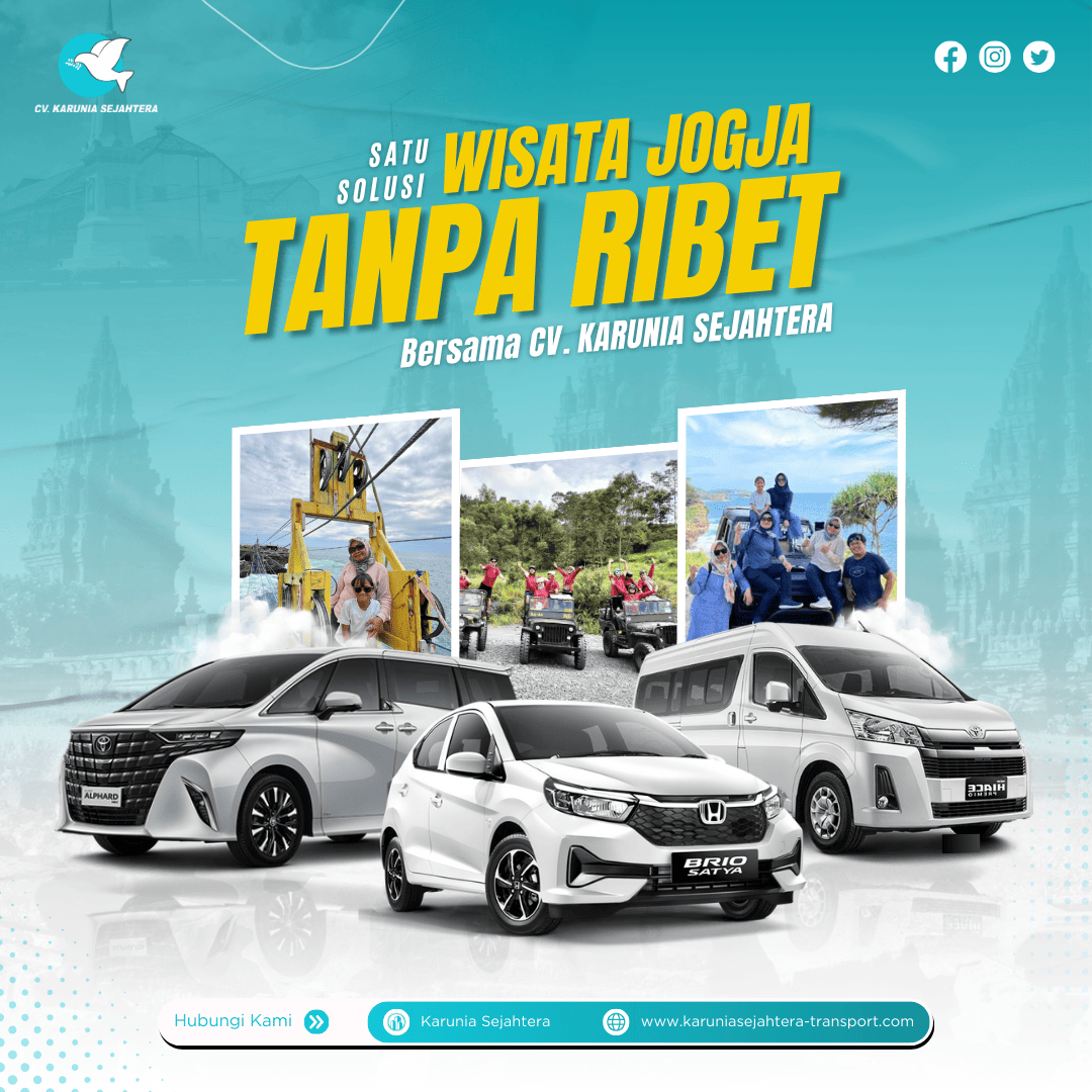 Sewa Mobil dan Paket Wisata Jogja - CV Karunia Sejahtera